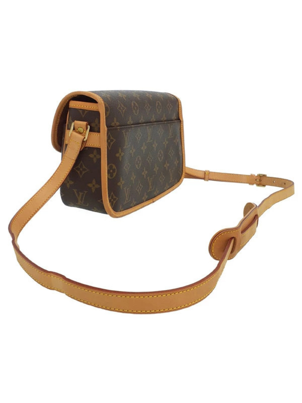 Louis Vuitton Sologne Bag Shoulder Monogram Brown